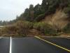 Six days after heavy rains forced the closure of a section of Highway 101 on the north Oregon Coast, contractors were able to open one lane of the highway with flaggers directing traffic.