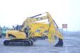 A big selection of excavators went on the block in North East, Md.