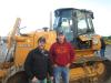 Mike and Taylon Lanphier both of Lanphier Excavating are interested in this Case 1650L dozer. 
