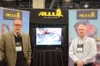 Edgar Chaves (L), president, and Dale Mickle, vice president, both of Allu North America, said they had a great show.
