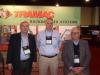 Team Tramac (L-R) are Denis Bataille, president and CEO; Mark Cornelius, sales manager; and Gary Hesseltine, vice president of sales.
