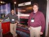 Felling Trailers’s booth was staffed by Nathan Uphus (L), regional sales manager-southeast, and Gary Knudson, regional sales manager.
