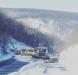 County Maintenance Manager Jeff Mitchell/PennDOT photo
Crews form a “plow train” on Route 219 in Cambria County, Pa.