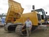 Ken Byrd, president of Morooka, displays the new 2200VDR capable of a 