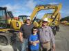 Three generations of Mashburn Equipment attended Alex Lyon & Son’s 23rd annual auction in Kissimmee. (L-R): Lee Mashburn; his nephew, Caden; and Robert Mashburn.
