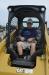 Ray West of Rumford, Maine, said that this Cat skid steer looks “wicked good” and would like to take it back home with him.