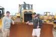 Father and Son, Jerry Wilcox Sr. (R), owner of Wilcox Excavating, South Windsor, Conn., and Jerry Wilcox Jr. had their sights set on this Cat D6 dozer.  Jerry Sr. said, “I’m not leaving this sale without it!” 
