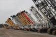 This massive inventory of cranes is ready for new owners.