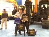 Roger and Patricia Haftek, New York Concrete Washout of Patterson, N.J., won a model of the Hyundai HL960 at the show. It goes along perfectly with their six real Hyundai excavators. Patricia Haftek said, “We just love this company.” 
