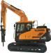 The 15.4 ton (14 t) HX140L excavator from Hyundai Construction Equipment Americas features new technologies that make the operating experience more comfortable, more ergonomic and more user-friendly. 
