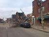 A construction worker died following  the collapse of a building in Sioux Falls.