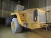 This Komatsu WA600-6 wheel loader is prepped for paint.
