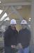 Christopher Salafia (L), territory manager of EESSCO, and Mark Pfaff, plant engineer of John S. Lane & Son.