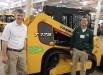 Brian Will (L) and Rick Pileski, Buckeye Power Systems, talk about the company’s lineup of Yanmar equipment at the show.