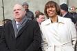Hannah Klarner/ Capital News Service photo
Gov. Larry Hogan (L) and Baltimore Mayor Catherine Pugh watch as a row of empty buildings is demolished. The buildings were torn down to make way for revitalized businesses, homes and mixed use spaces in the area as a part of Project C.O.R.E.
