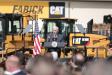 Vice President Mike Pence visited the St. Louis headquarters of Fabick Cat on Feb. 22.