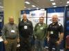 (L-R): Donald Hastie of Hastie Mining; Craig Wood, RB Scott; Cary Lampert, United Contractors Midwest; and Kevin Beyer, Superior Industries, explore the convention booths