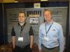 Scott Rozwalka (L) and David Kidney represent IronPlanet at the IAAP convention. 