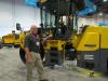 Atlas Copco/Dynapac’s Dan Dorran was on hand to answer customers’ questions about the company’s compaction products, including the CC4200 asphalt roller.
