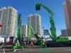 Sennebogen Green Machines filled the Gold Lot at ConExpo.
