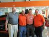 A-1 Rental owner Michael Frazier (2nd from R) was welcomed by (L-R) Roger Lane of Ditch Witch; Paul Knuckley, owner of Ditch Witch East Texas; and Bart Young, GM of Ditch Witch of East Texas.