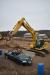 On display and available for demonstrations were Komatsu machines equipped with intelligent machine control. 