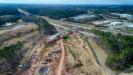 NCDOT photo
Nearly six decades after the project was first proposed, the $142 million East End Connector is taking shape in Durham County, N.C.