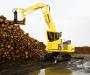 The PC290LL-11 Log Loader in action.