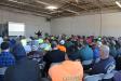 Representatives from Hamm, Wirtgen, Vogele and Kleemann were available to discuss the latest technologies, safety precautions and care applications for all of their machines.