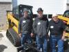 (L-R): Kevin and Lowell Brubacher, both of Brubacher Excavating, and Bob Alger of Alger Construction attend the event. 