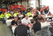 A great crowd turned out to see some terrific product displays and have lunch with Atlanta Kubota.