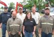 (L-R) are Frankie Raney, service tech; Randy Hopson, service tech; Terry Skinner, parts operations; Liesel Finney, branch coordinator; Mike Moseley, customer support manager; and Edmond Turner, service tech, all of HMI, Birmingham, Ala.