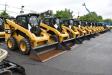 A wide selection of Cat skid steers, as well as other equipment, was available at special pricing.