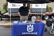 Craig MacFarlane, New Jersey district sales manager of Husqvarna, is ready to tout his company’s product line.