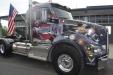 The Robert H. Finke 911 memorial truck greets visitors to the Snap-On Tools event.