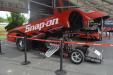 The Snap-On drag racer from Cruz Pendgergon Racing. How often can you get up close to a racing machine of this caliber?
