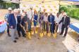 Officials broke ground for the new Louis Armstrong House Museum educational center. (Photo Credit: Queens College)