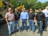 (L-R): Jim Papenhausen, Riverstone Group Inc.; Mark Roppo and Tom Costello, both of Major Wire; Terry Macklin, Finkbiner Equipment Company, and Justin Copeland PPI, enjoy their time at the event. 
