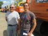 Local father and son team, Bob and Dan Eister of Eister Equipment Services, stop in at the auction in hopes of finding a few deals. 
