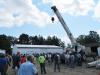 This Terex RT230 30-ton rough-terrain crane brought $51,000 at the auction. 
