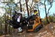 Mini-skid steers are designed to navigate even the most challenging lawn and landscape terrains.
(Vermeer Australia photo)
