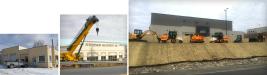 From left to right you see Stephenson Equipment’s progression of expansion. The first photo is the original building they occupied in 2005 on route 315, the middle photo is the facility they operated out of on Armstrong Road from 2007 to 2017, and on the right is their new facility at 600 Sathers Drive. All three locations are only a few miles away from each other in Pittston, PA just off exit 175 or 178 of Interstate 81. 
