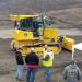 Visitors were able to view a demonstration of the John Deere 700K dozer — with Smart Grade — in action.