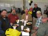 The Waste Management guys get ready to chow down on some incredible food. (L-R) are Mick Heuman; Larry Smith, mayor of Montezuma, Ga.; Mel Fulghom; their Yancey product representative; Noland Thacker; Jim Copeland; and Roy Walton. 
