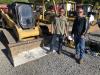 David (L) and Steven Lowe of D.T.I. in Florence, S.C., came to the auction to bid on compact track loaders and dozers.
