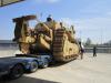 The ACCO super dozer is loaded for transport from the Acco depot in Portogruaro to its new home on May 15, 2012.
(Mauro Dal Santo/Marco Castellan photo)
