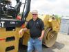 Mark Pent of the Calvin Group came in from Colorado to what was once his home town to look for paving equipment. 
