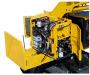 The Komatsu XT-5 Series features a gull-wing style engine hood to provide an elevated service platform. Four other service doors swing wide for access.