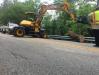 The Howard County Department of Public Works immediately took possession of the Hydradig and began using it to remove fallen trees and other rubble from area roadways.

