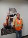 Jerrod Rudnitski, Ames Construction equipment manager, Burnsville, Minn., just purchased a Hitachi 870. 
